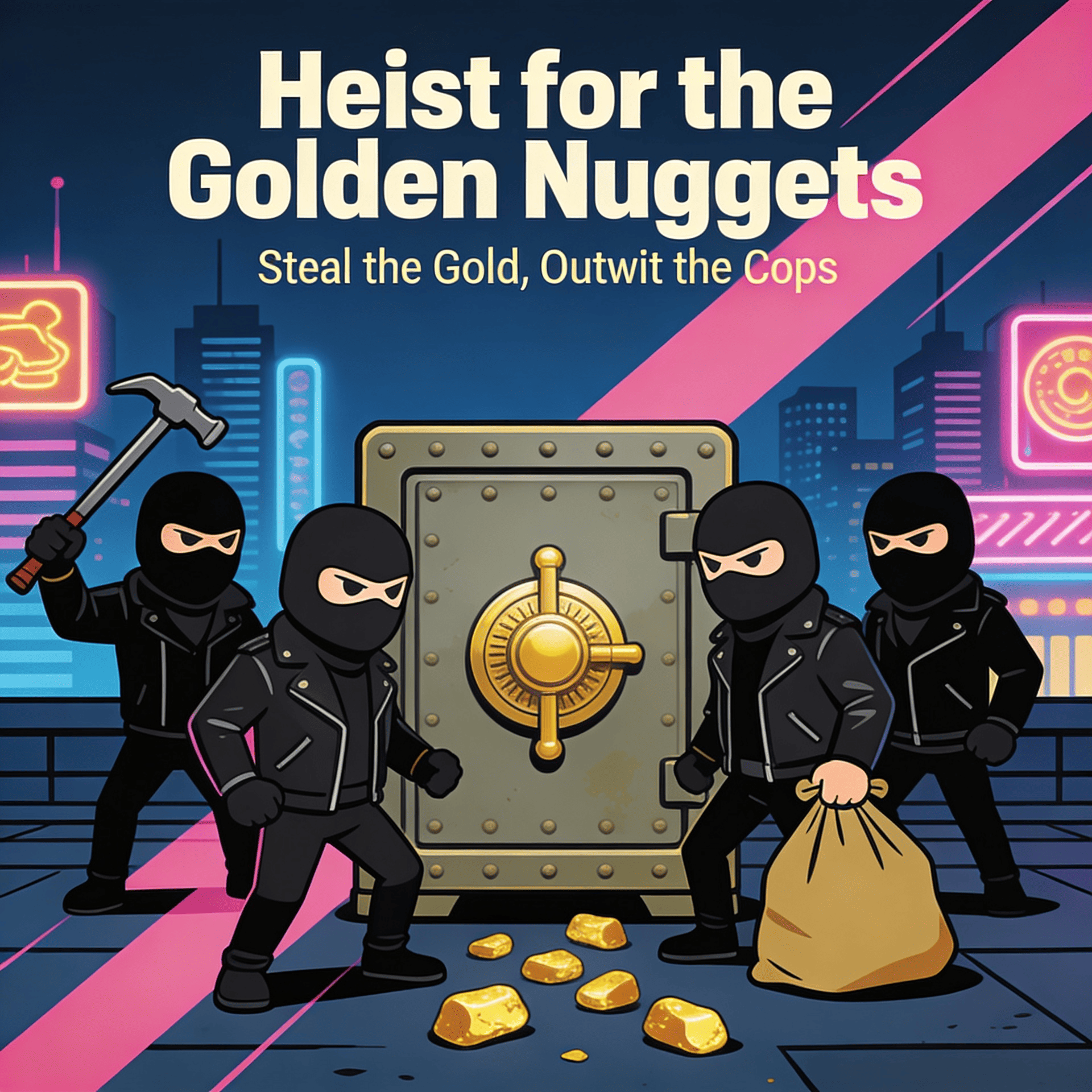 Heist for the Golden Nuggets Western